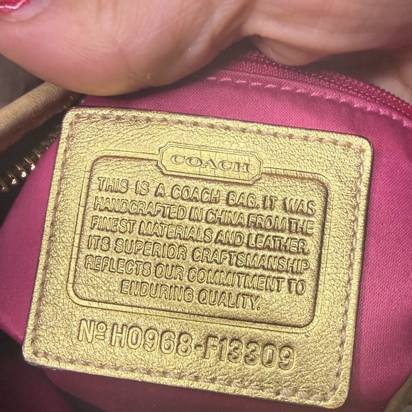 Coach Tattersall Graffiti Vintage Hobo/Crossbody Bag - Picture 3 of 4